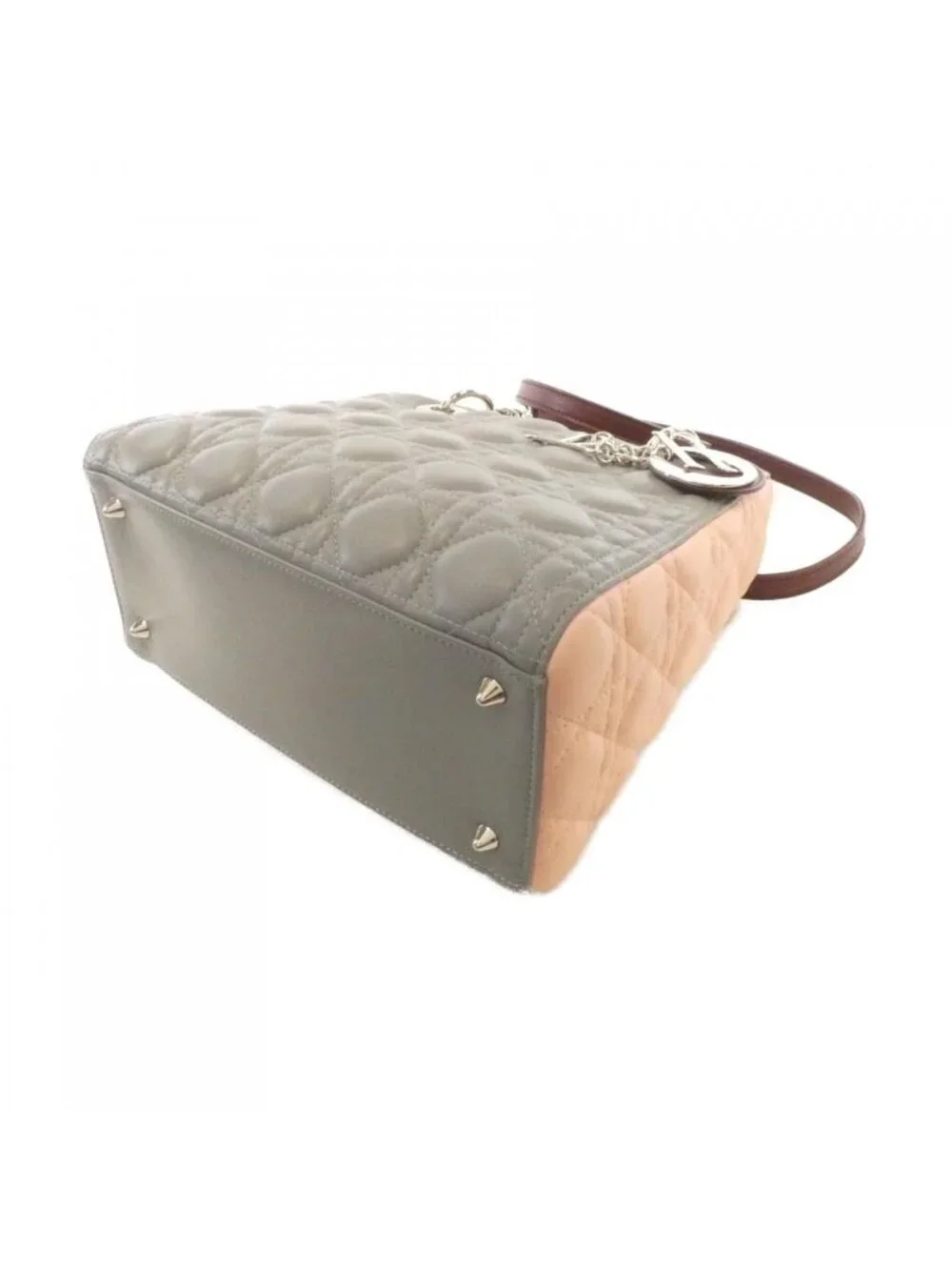 Dior Lady Bag Handbag Gray - Picture 3 of 6